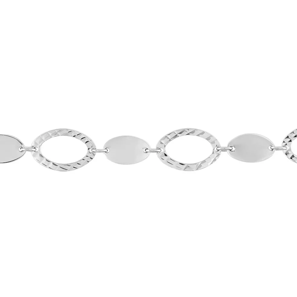 Bracelet Paulita Argent Blanc