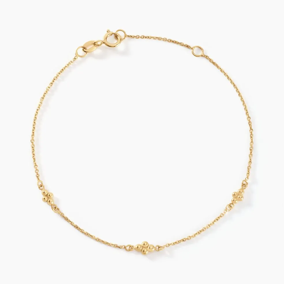Bracelet Pendilla Or Jaune