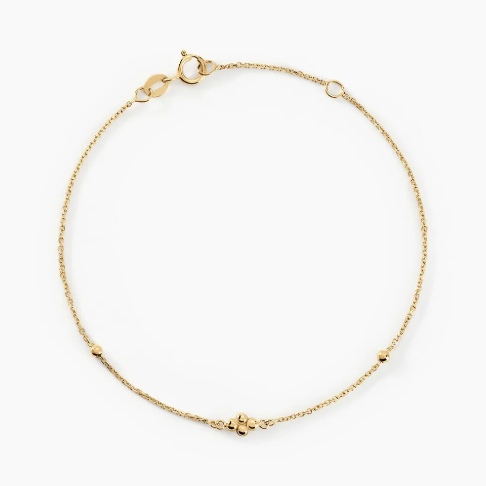 Bracelet Pendilla Or Jaune