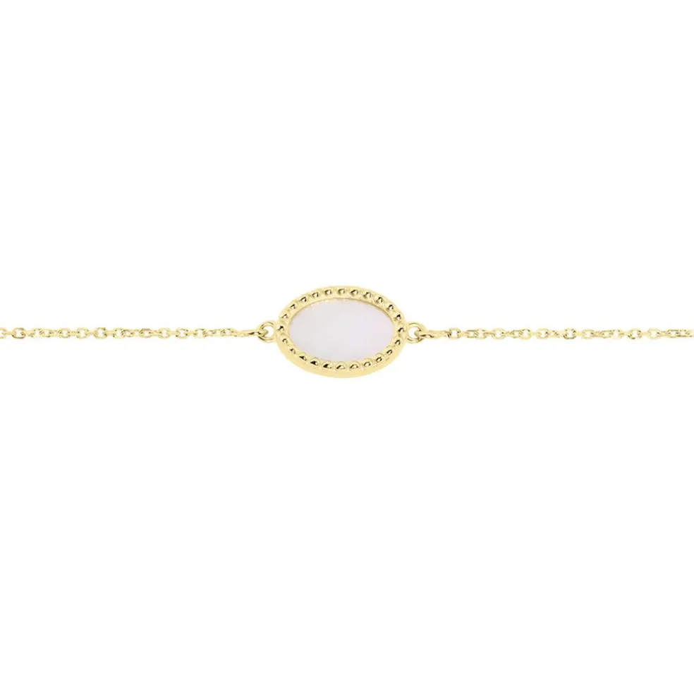 Bracelet Pernia Or Jaune Nacre