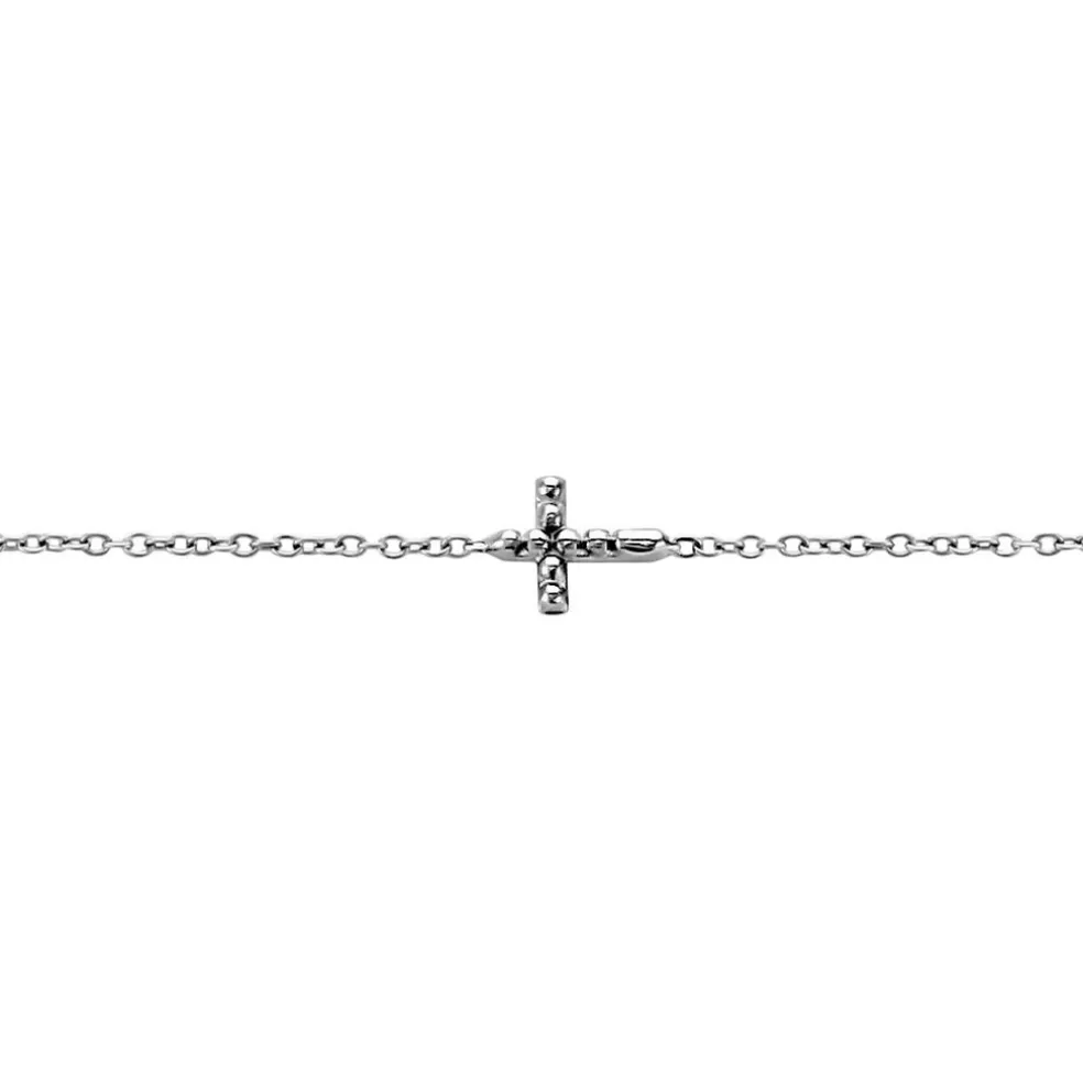 Bracelet Peyton Argent Blanc