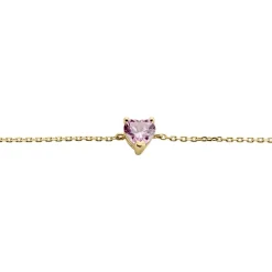 Bracelet Plaqué Or Carpantus Oxyde De Zirconium