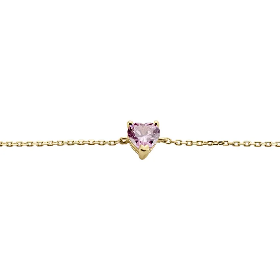 Bracelet Plaqué Or Carpantus Oxyde De Zirconium