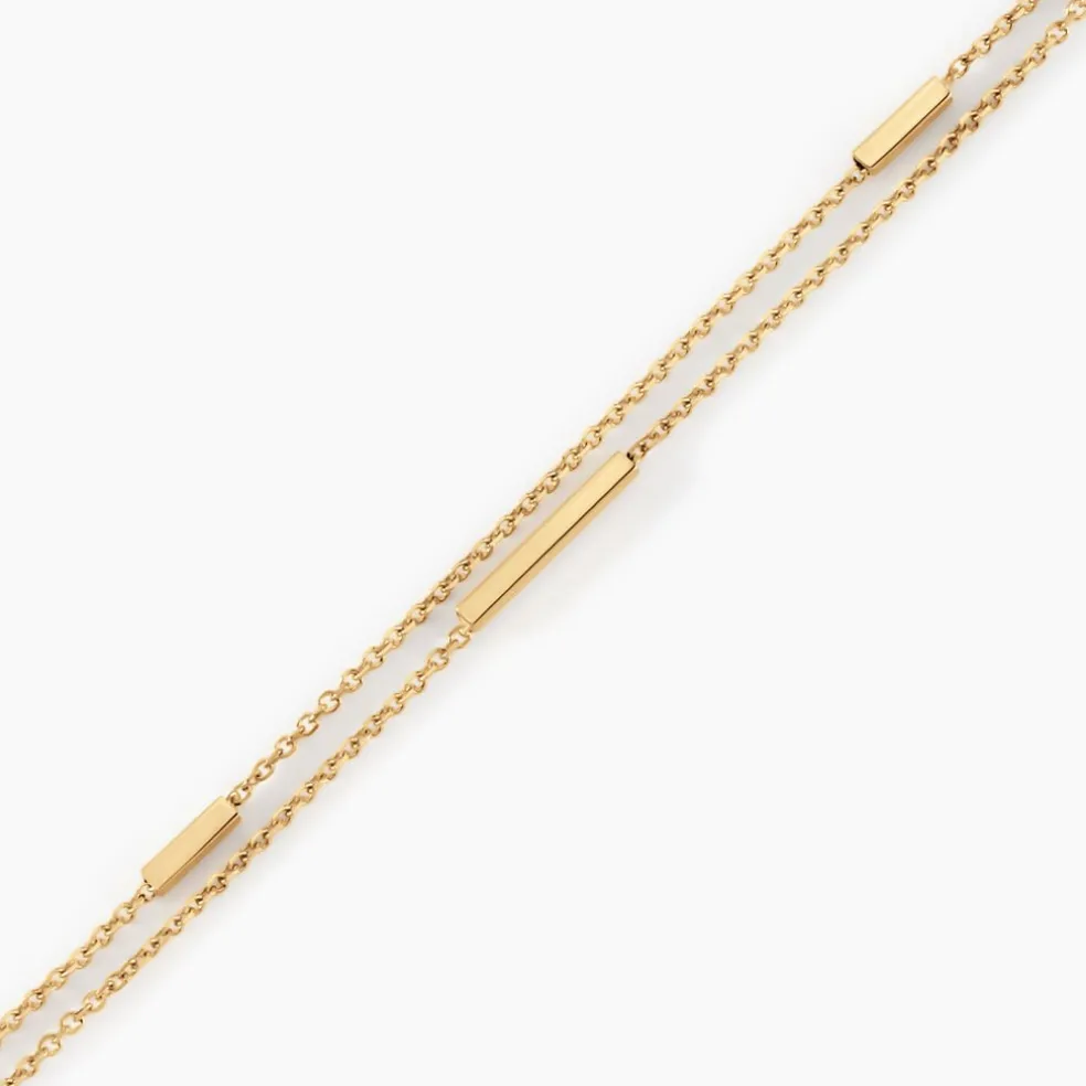 Bracelet Rain Or Jaune