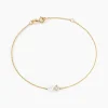 Bracelet Riita Or Jaune Perle De Culture Oxyde De Zirconium