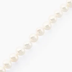 Bracelet Rose-martheae Or Jaune Perle De Culture D'akoya