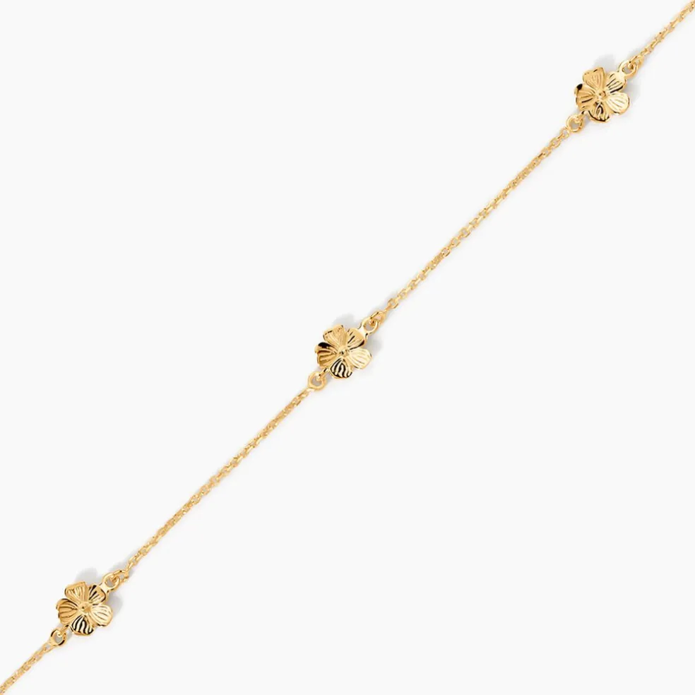 Bracelet Sakura Love Or Jaune
