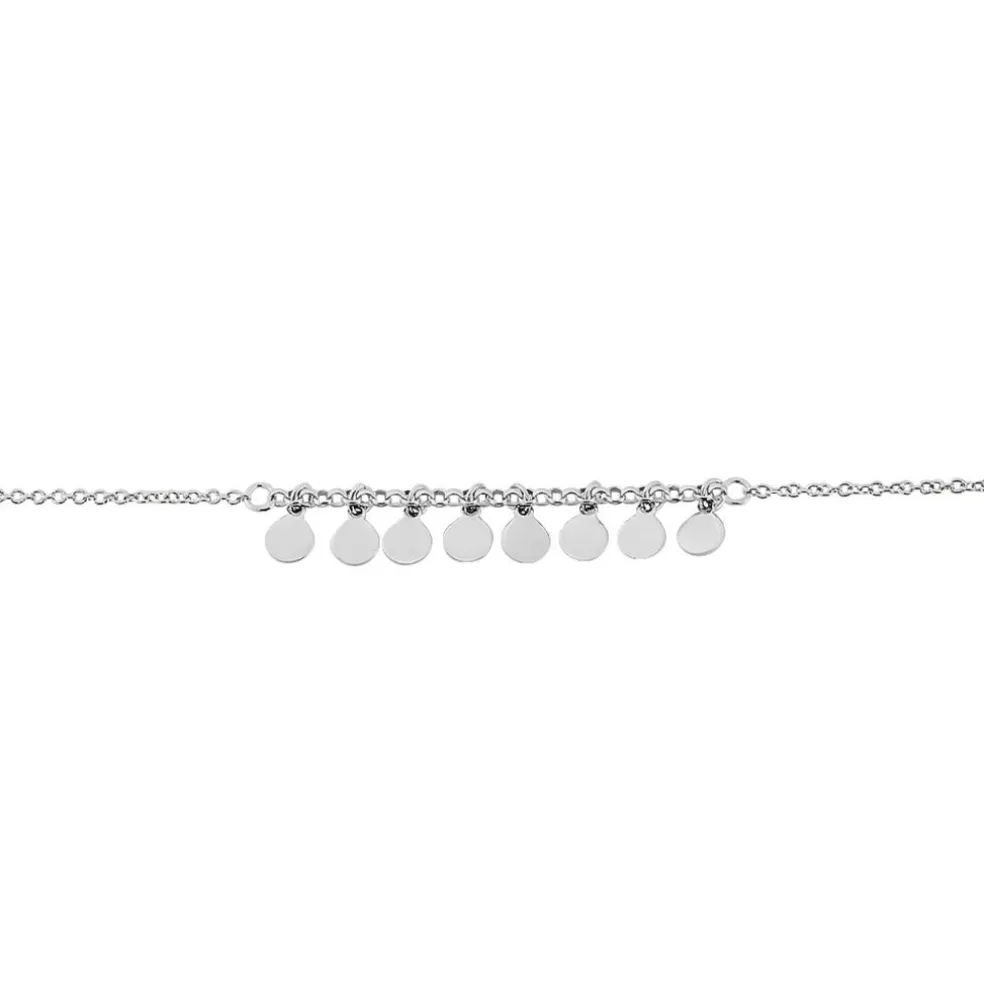 Bracelet Savahna Argent Blanc