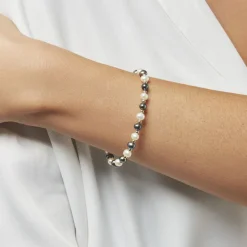 Bracelet Selsabile Or Jaune Perle De Culture