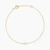 Bracelet Serenya Or Jaune Diamant Synthétique
