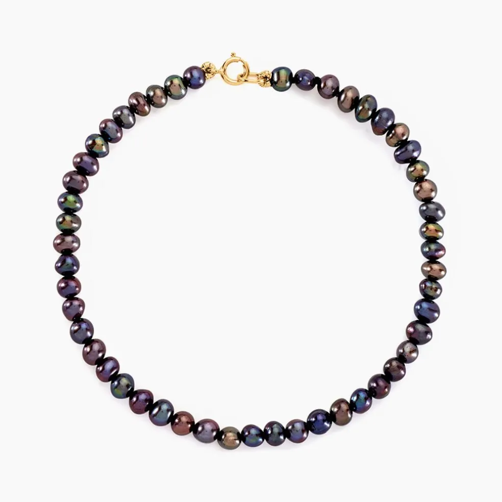 Bracelet Severiane Or Jaune Perle De Culture