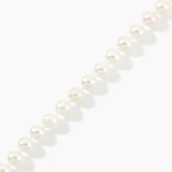 Bracelet Shola Or Jaune Perle De Culture D'akoya