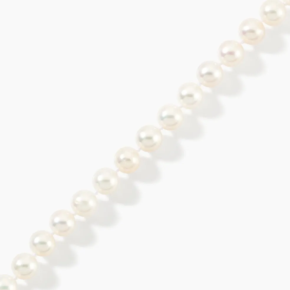 Bracelet Shola Or Jaune Perle De Culture D'akoya