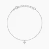 Bracelet Siem Argent Blanc Oxyde De Zirconium