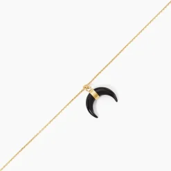 Bracelet Solange Or Jaune Onyx