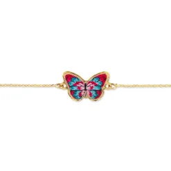 Bracelet Sulivia Papillon Or Jaune