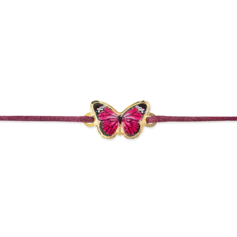 Bracelet Sulivia Papillon Or Jaune