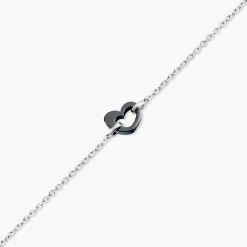 Bracelet Sumeyra Argent Blanc Céramique