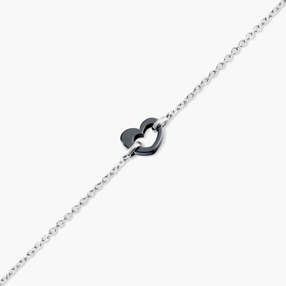 Bracelet Sumeyra Argent Blanc Céramique
