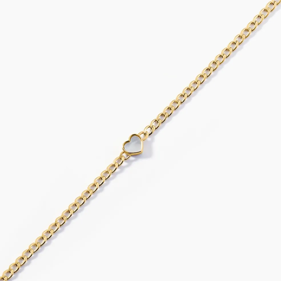 Bracelet Sweetheart Or Jaune Nacre
