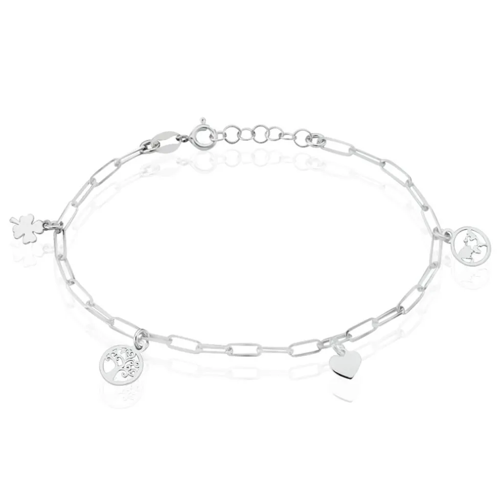 Bracelet Taola Argent Blanc