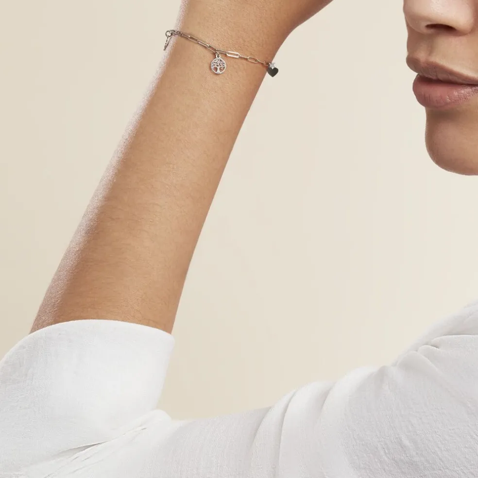 Bracelet Taola Argent Blanc