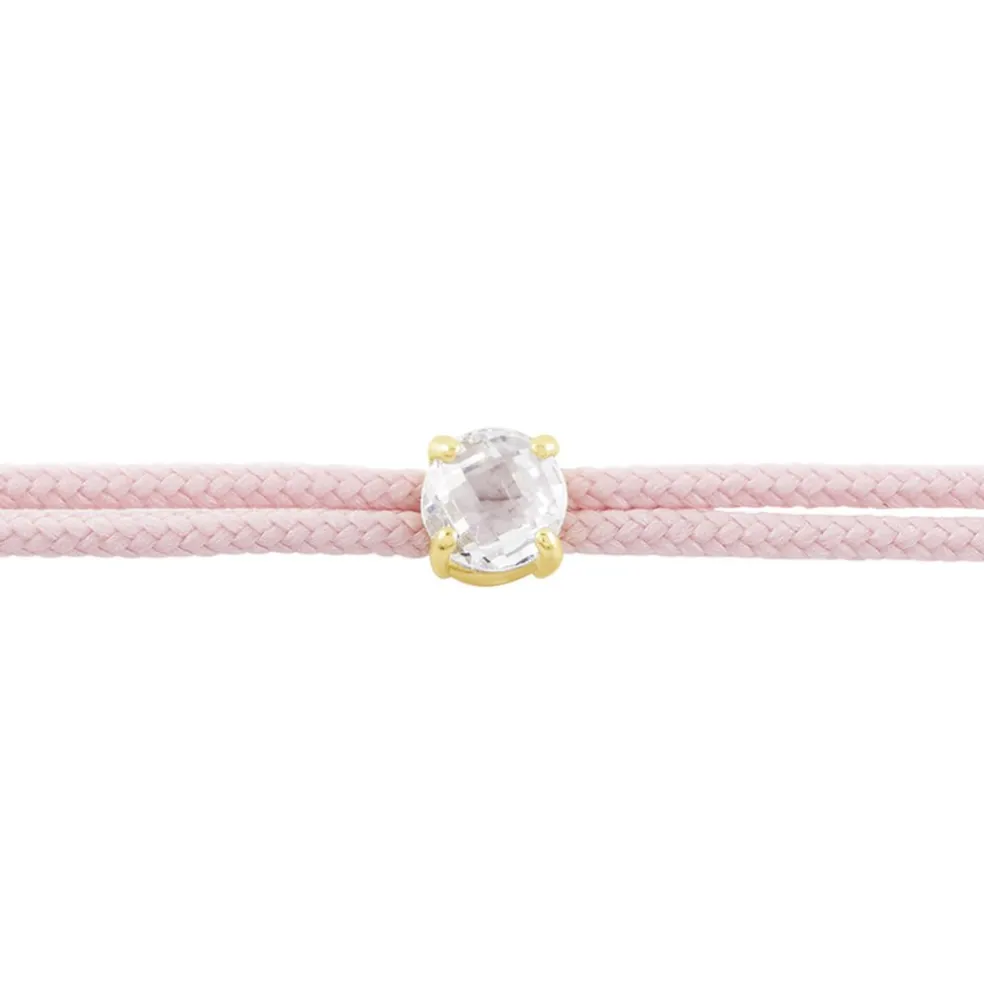 Bracelet Tarina Or Jaune Oxyde De Zirconium