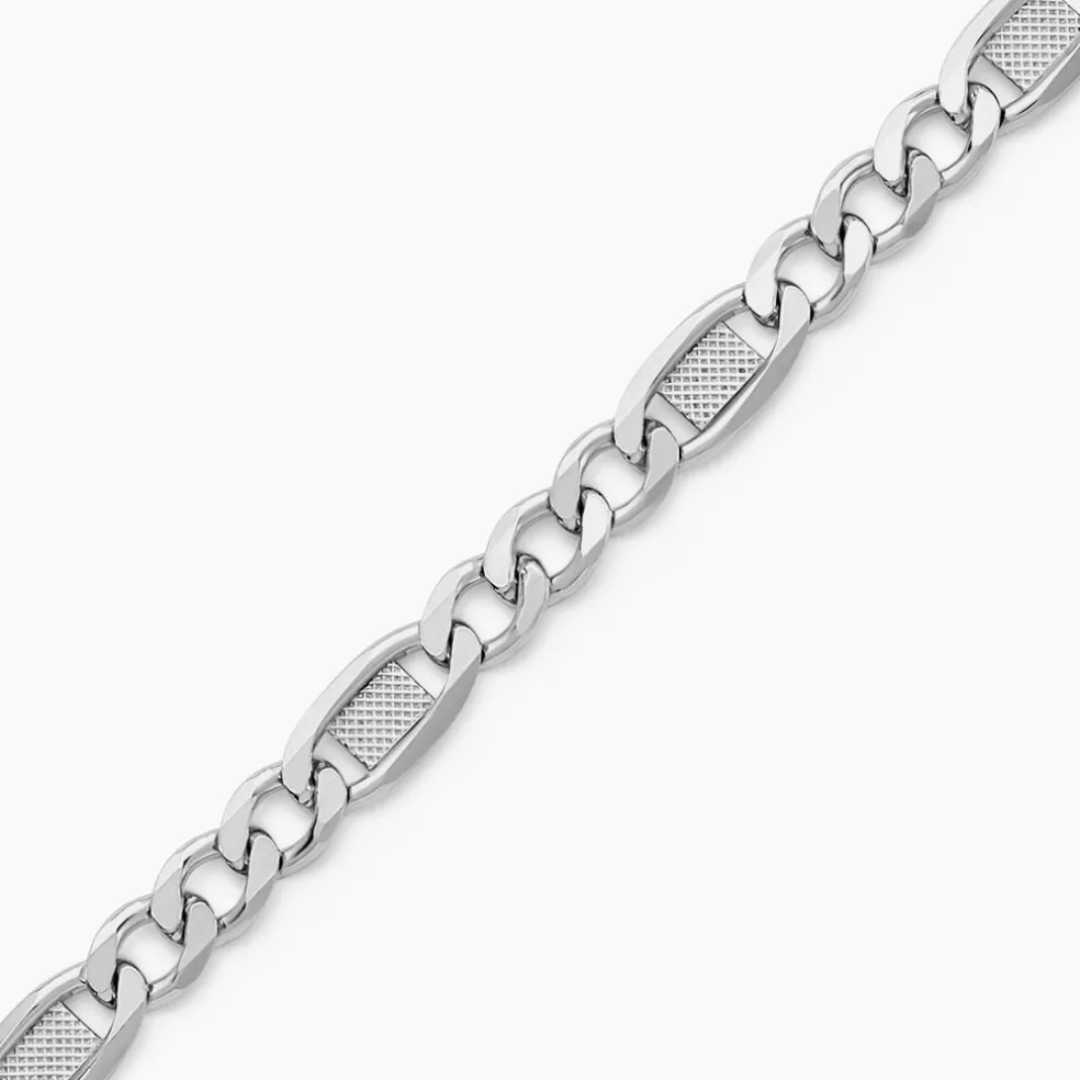 Bracelet Tavio Argent Blanc