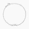 Bracelet Te Amo Argent Blanc