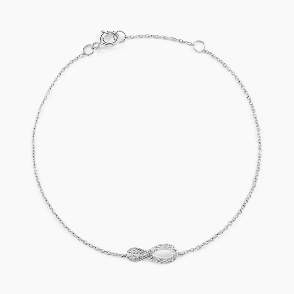 Bracelet Theanna Or Blanc Diamant