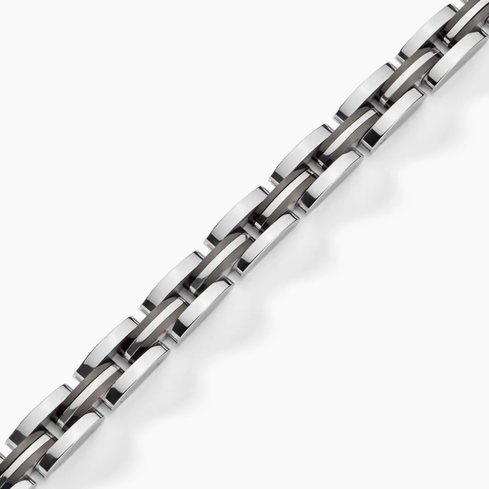 Bracelet Tom Acier Blanc