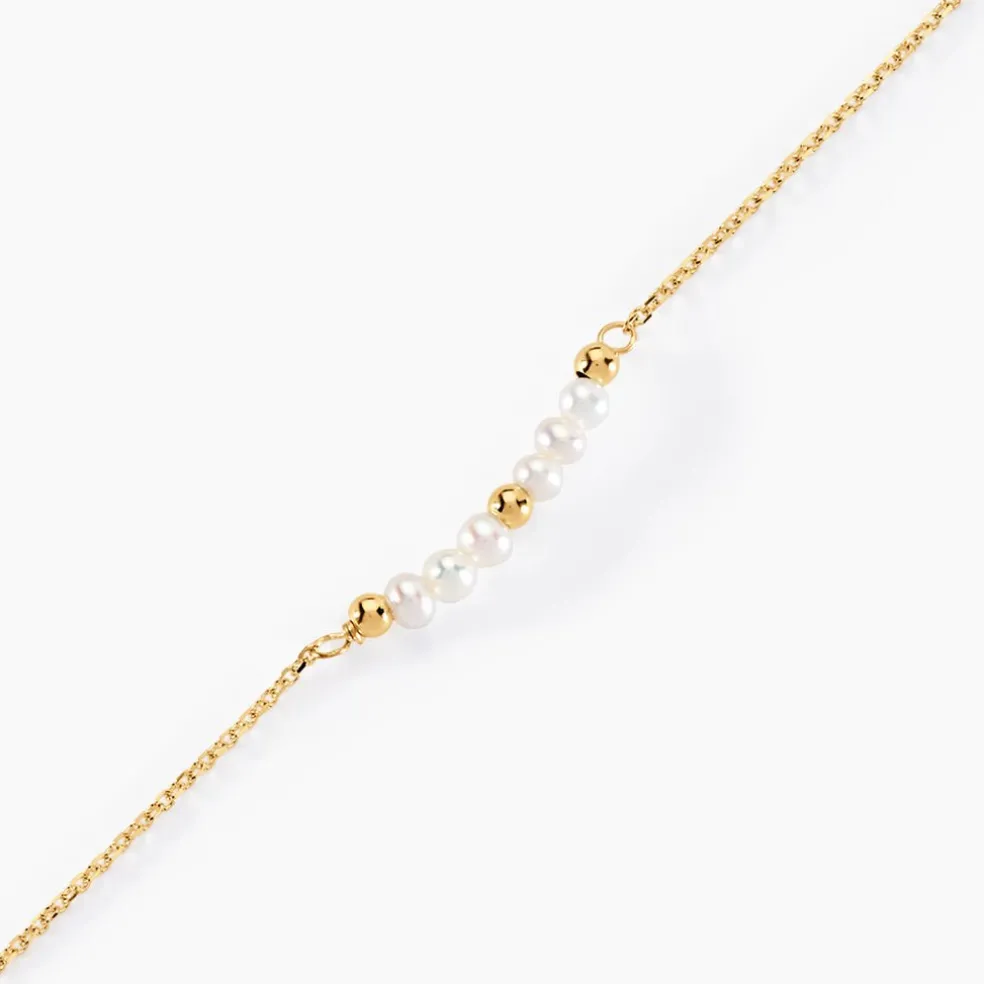 Bracelet Tova Or Jaune Perle