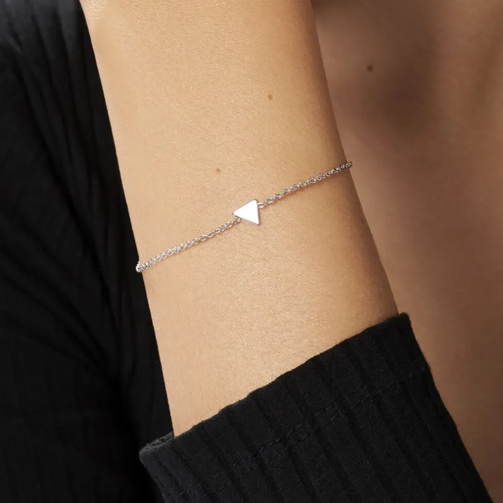 Bracelet Trilia Argent Blanc