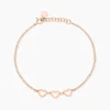 Bracelet Trinity Argent Rose