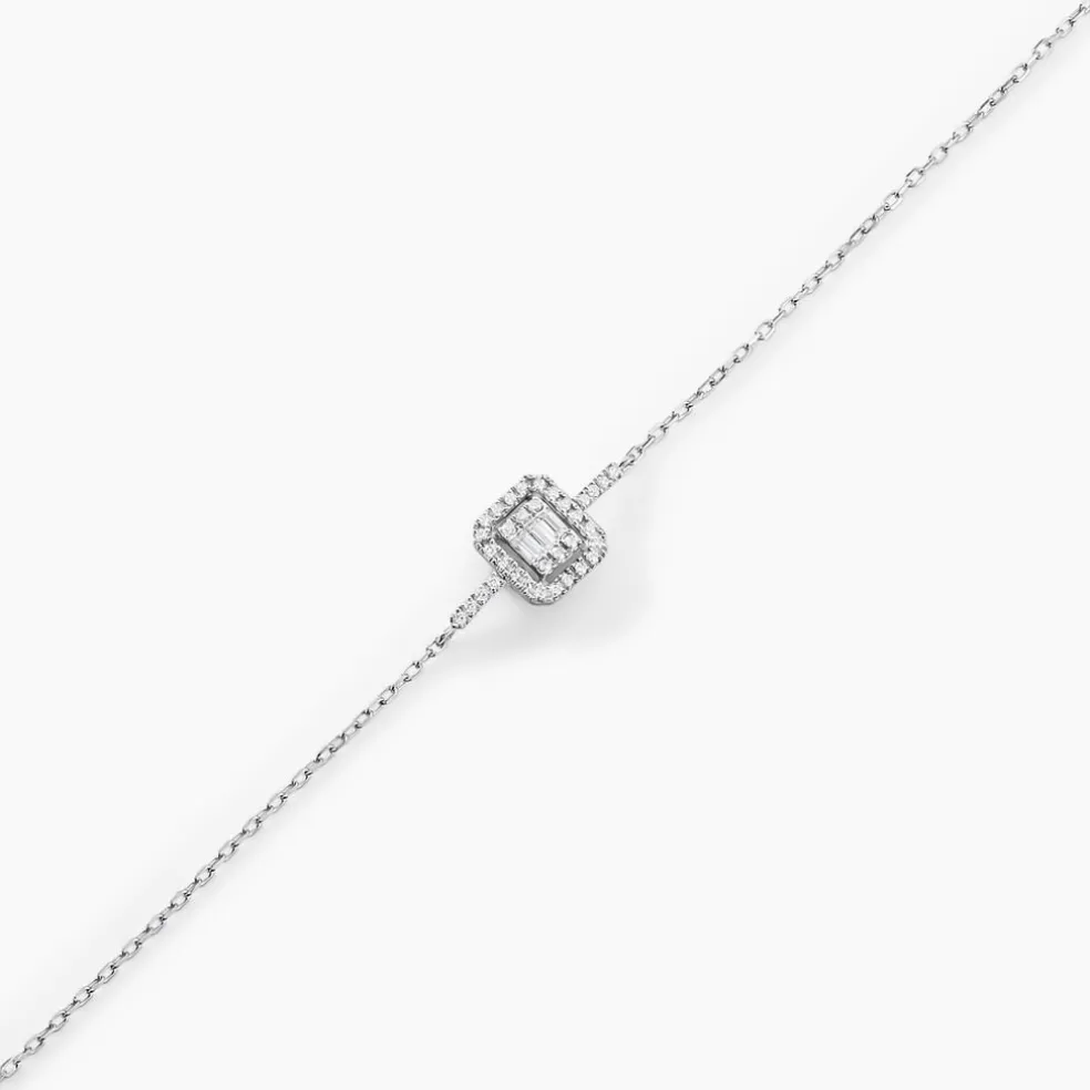 Bracelet Twila Or Blanc Oxyde De Zirconium