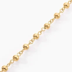 Bracelet Viperine Plaqué Or Jaune