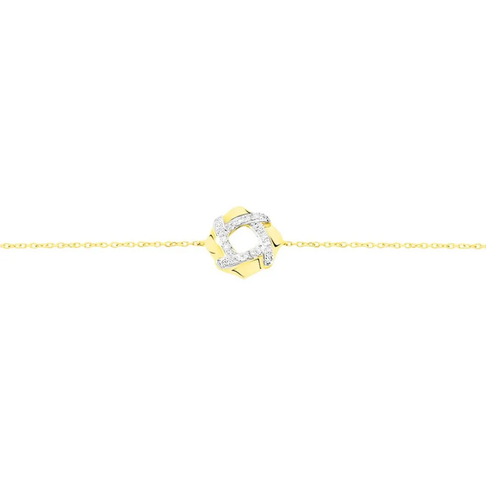 Bracelet Volcania Or Jaune Diamant