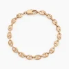 Bracelet William Plaqué Or Jaune