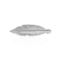 Broche Euriell Argent Blanc