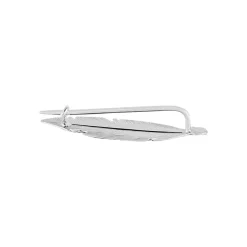 Broche Euriell Argent Blanc