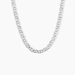 Chaine Piato Argent Blanc