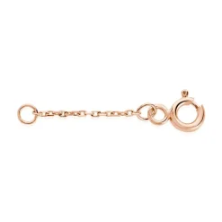 Chainette De Rallonge Or Rose