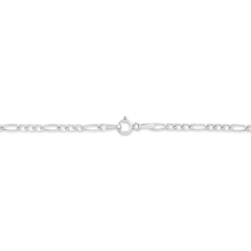 Chaîne Cameo Maille Alternee 1/3 Or Blanc
