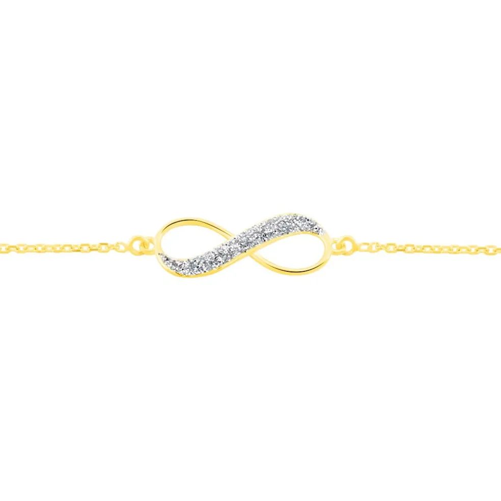 Chaîne De Cheville Esparcette Or Jaune