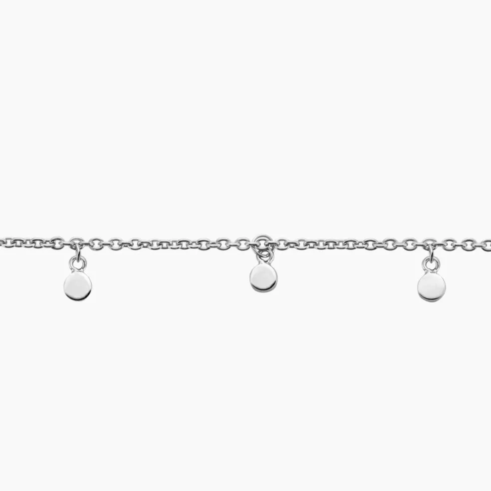 Chaîne De Cheville Fillira Argent Blanc