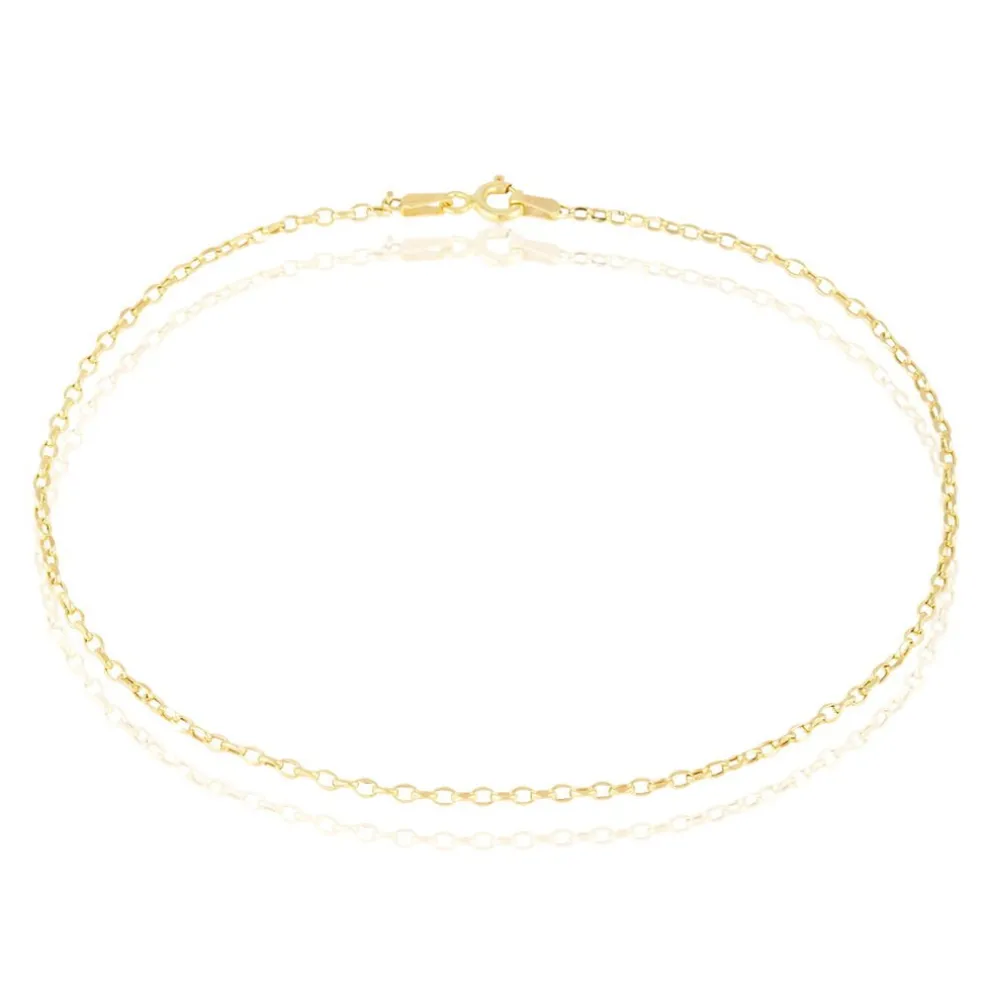 Chaîne De Cheville Jahleel Or Jaune