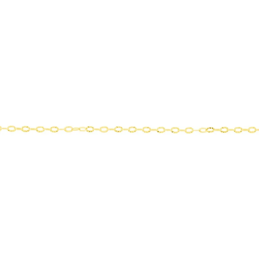 Chaîne De Cheville Maille Solon Or Jaune