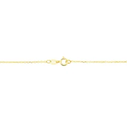 Chaîne Igoa Maille Forçat Diamantee Or Jaune