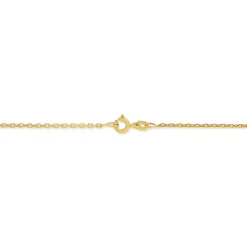 Chaîne Igoa Maille Forçat Diamantee Or Jaune