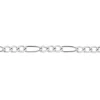 Chaîne Judicaelle Maille Alternée 1/3 Or Blanc
